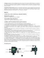 Preview for 21 page of DHK Shogun 8385 User Instruction Manual