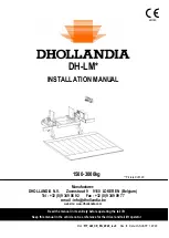 Dhollandia DH-LM Series Installation Manual preview