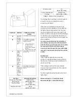 Preview for 7 page of DI Lusso BSEN13240 R4 Euro Installation And Operating Instructions Manual