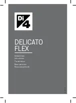 Preview for 32 page of Di4 DELICATO FLEX Manual