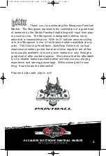 Preview for 5 page of DIABLO PAINTBALL MONGOOSE User Manual