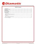 Preview for 2 page of Diamatic MPS-1027E Operating Instructions Manual