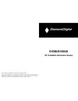 Diamond Digital DV300 Instruction Manual preview