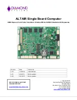 Preview for 1 page of Diamond Systems ALT1300-1G-XT User Manual