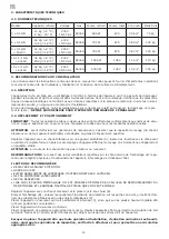 Preview for 47 page of Diamond BE-910C-DP/DI Instructions For The Installation, Use And Maintenance