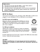 Preview for 3 page of Dicota Laser USB Notebook Mouse Stream User Manual