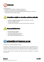 Preview for 8 page of Dieta MI-MX User Manual