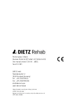 Preview for 24 page of Dietz Rehab 200061 User Manual