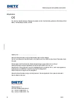 Preview for 3 page of Dietz 9403-A Instructions For Use Manual