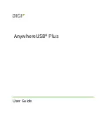 Preview for 1 page of Digi AnywhereUSB 2 Plus User Manual