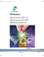 Preview for 1 page of Digi Digi Conntect ME Hardware Reference Manual