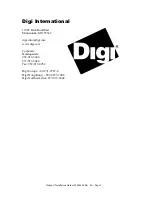 Preview for 8 page of Digi Hubport /4 Installation Manual