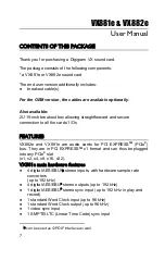 Preview for 7 page of Digigram VX881e User Manual