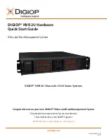 Digiop NVR 2U Quick Start Manual preview