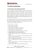 Preview for 4 page of Digisol DG-HR3420 User Manual