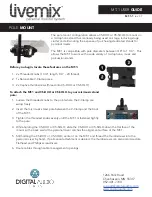 Digital Audio Labs Livemix MT-1 User Manual preview