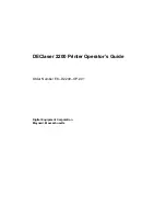 Digital Equipment DEClaser 2200 Operator'S Manual preview