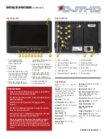 Preview for 2 page of Digital Juice DJ7HD Getting Started Manual