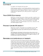 Preview for 2 page of Digital Link DL3800 DS1 User Manual