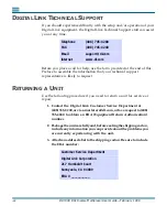 Preview for 20 page of Digital Link DL3800 DS1 User Manual