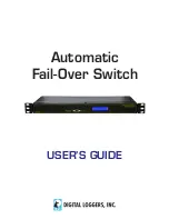 Digital Loggers Automatic Fail-Over Switch User Manual preview