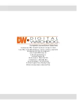 Preview for 78 page of Digital Watchdog DWC-MF4Wi4C1 User Manual