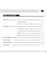 Preview for 3 page of Digital Watchdog DWC-V362D User Manual