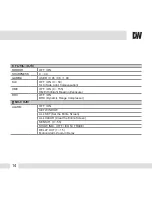 Preview for 14 page of Digital Watchdog DWC-V362D User Manual