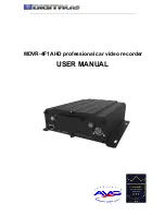 Preview for 1 page of DIGITALas MDVR-4F1AHD User Manual