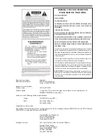 Preview for 2 page of DigiTech VOCALIST VL3D - Owner'S Manual