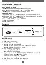 Preview for 3 page of Digitogo RP-SD102 User Manual