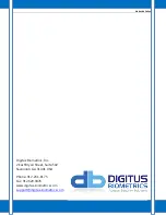 Preview for 10 page of Digitus Biometrics db Enline Installation And User Manual