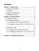 Preview for 2 page of Digitus DN-10131 User Manual