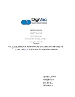 DigiVac 2L760 Instruction Manual preview