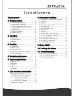 Preview for 3 page of Digix TAB-720 User Manual