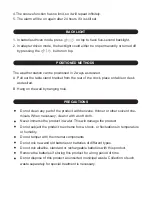 Preview for 6 page of Digoo DG-TH11300 Operating Instructions Manual