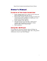 Preview for 5 page of Dimension One Spas 01510-1030E Rev A Owner'S Installation Manual