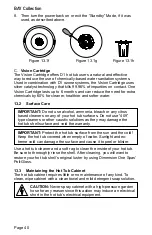 Preview for 44 page of Dimension One Spas Amore Bay Owner'S Manual