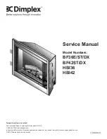 Dimplex 6900640459 Service Manual preview