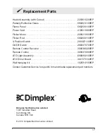 Preview for 17 page of Dimplex 6908760100 Owner'S Manual