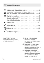 Preview for 2 page of Dimplex 6909410110 Owner'S Manual