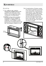 Preview for 8 page of Dimplex 6910090259 Owner'S Manual