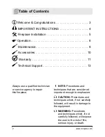 Preview for 2 page of Dimplex BF33STP/DXP Owner'S Manual