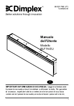 Preview for 103 page of Dimplex BLF74-EU Owner'S Manual