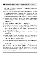 Preview for 5 page of Dimplex BLF7451-INT Owner'S Manual