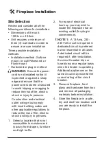 Preview for 8 page of Dimplex BLF7451-INT Owner'S Manual