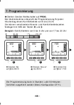 Preview for 68 page of Dimplex BRTU 201F Manual