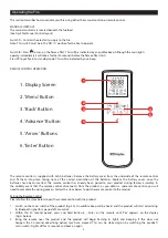 Preview for 7 page of Dimplex CAS400LNH Manual