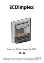 Dimplex Cavendish CSH20 Manual preview