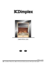 Preview for 1 page of Dimplex CHERITON LOG Quick Start Manual